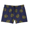 Multicoloured - Front - Lacoste Mens Printed Swim Shorts
