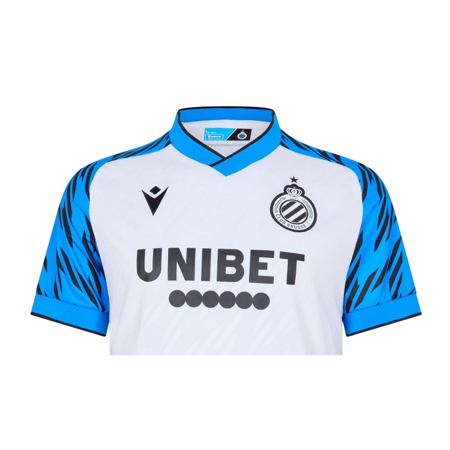 Black-Blue - Side - Club Brugge KV Mens 23-24 Macron Away Shirt