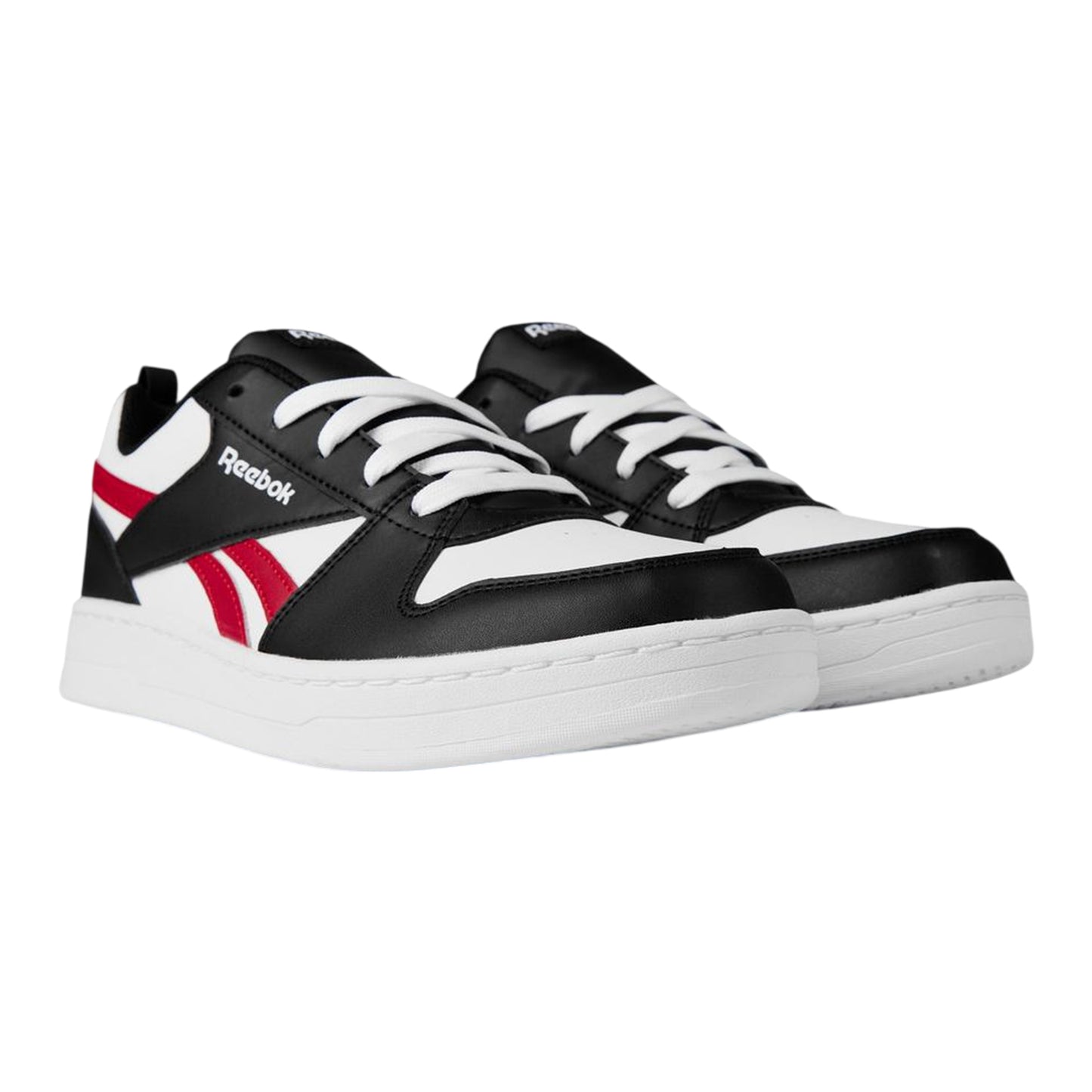 Black-Red - Lifestyle - Reebok Childrens-Kids Royal Prime 2.0 Flat Trainers