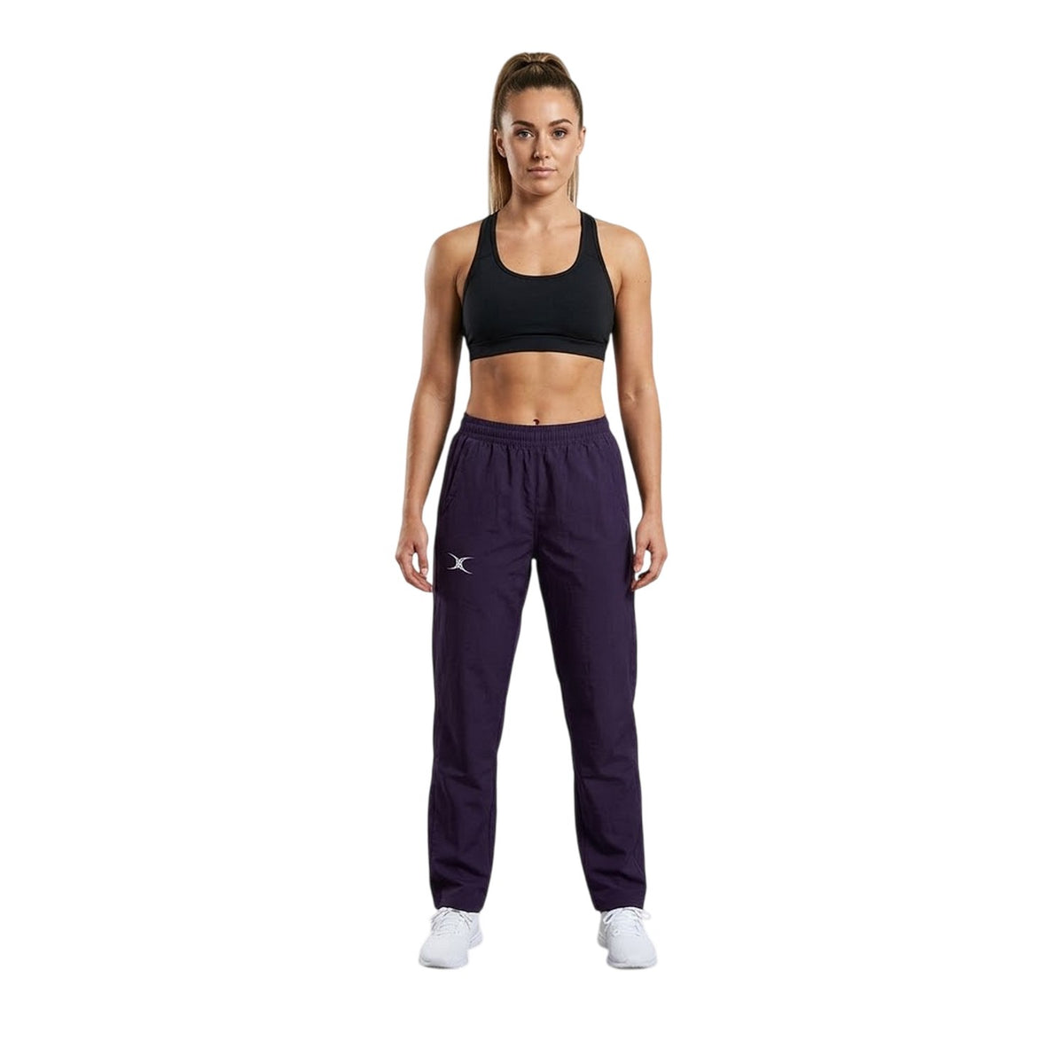 Navy - Lifestyle - Gilbert Womens-Ladies Synergie Tracksuit Bottoms