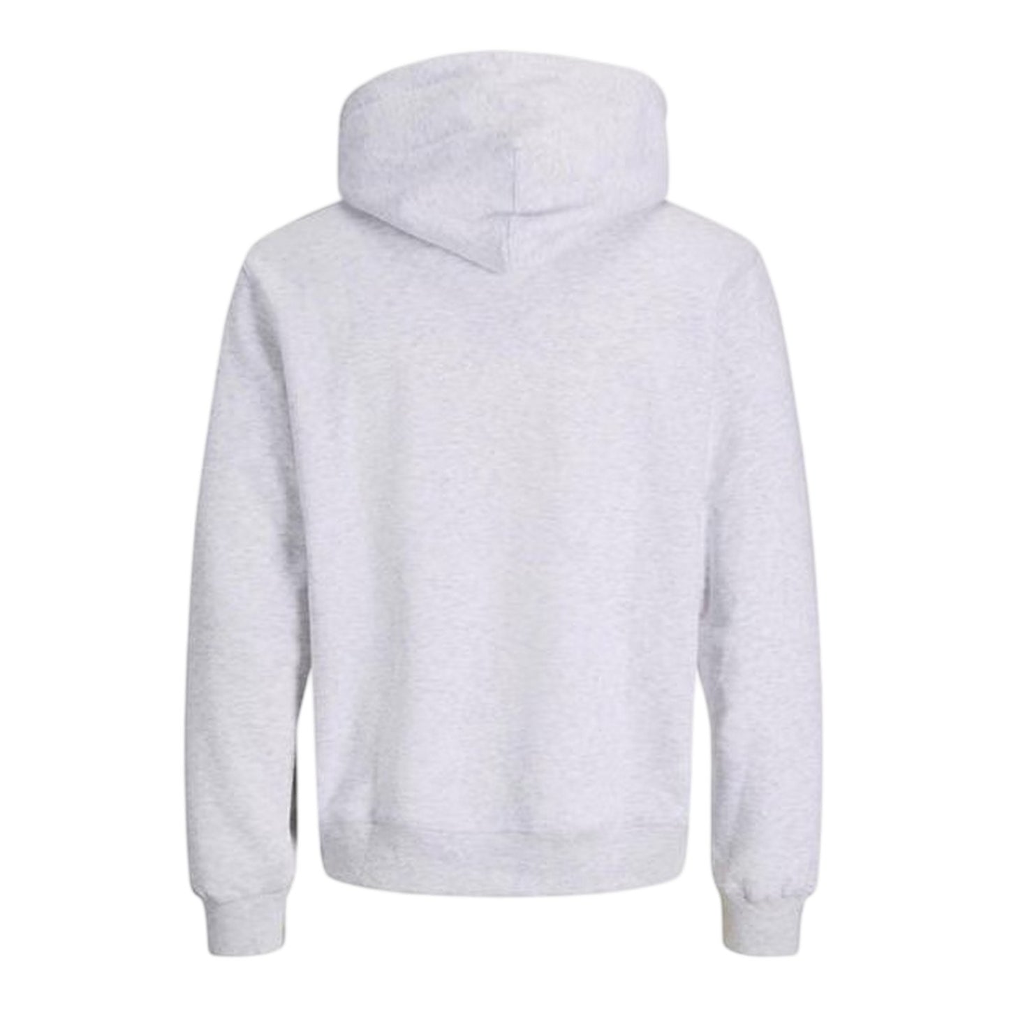 Bright White - Back - Jack And Jones Mens Logo Hoodie