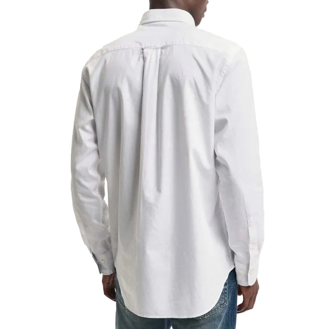 White - Back - Gant Mens Archive Shield Poplin Shirt