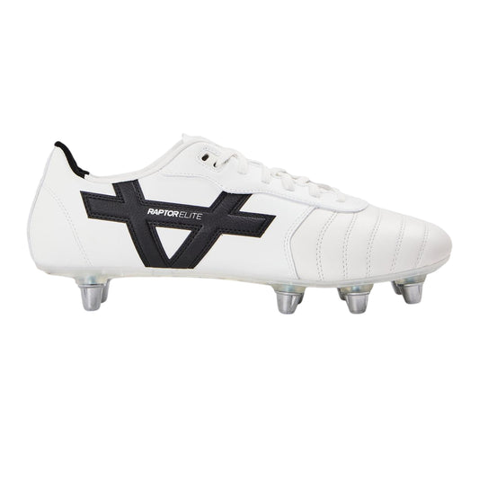 White - Front - Oxford Mens Raptor Elite Rugby Boots