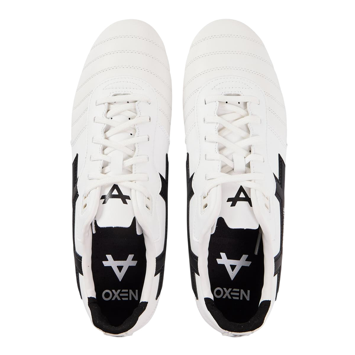 White - Side - Oxford Mens Raptor Elite Rugby Boots