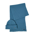 Turquoise - Front - Boss Fantastico Scarf & Beanie Set
