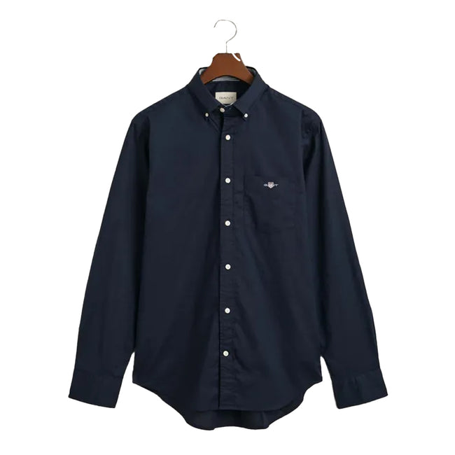 Blue - Front - Gant Mens Archive Shield Poplin Shirt