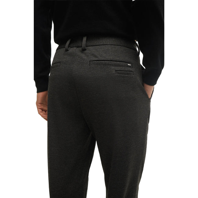 Black - Pack Shot - Hugo Boss Mens Kaiton Slim Trousers