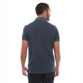 Dark Blue - Back - Tommy Hilfiger Mens Garment Dyed Regular Polo Shirt
