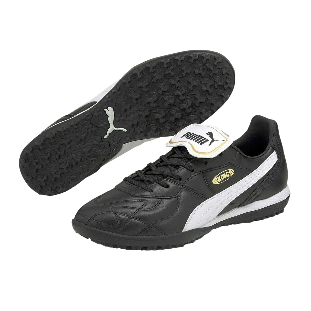 Black-White - Pack Shot - Puma Mens King Football Boots