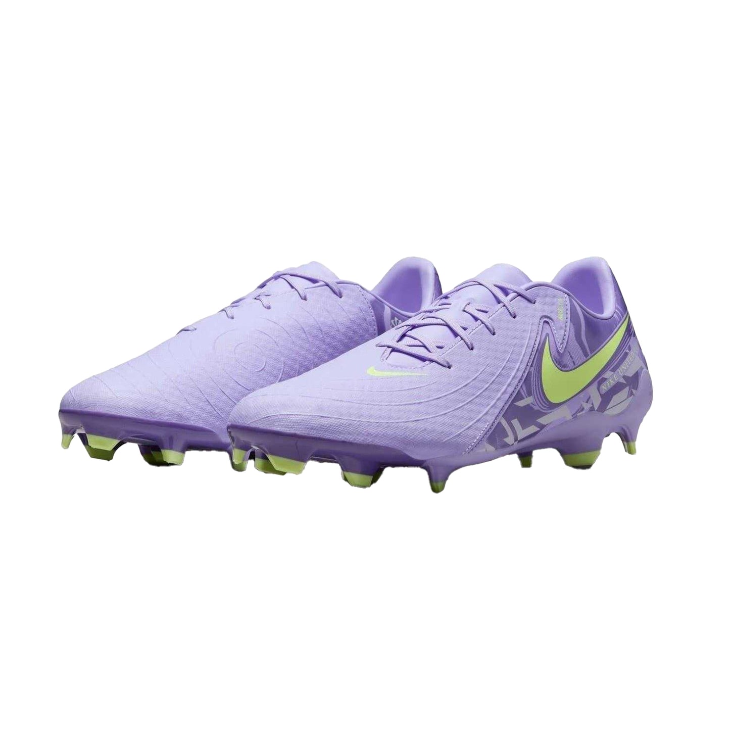 Purple-Volt - Pack Shot - Nike Mens Phantom GX II Academy Firm Ground Football Boots