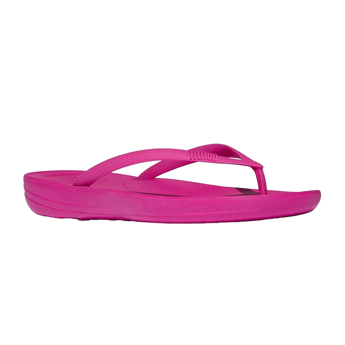 Fuchsia Pink - Lifestyle - FitFlop Womens-Ladies IQushion iQushion Wedge Flip Flops