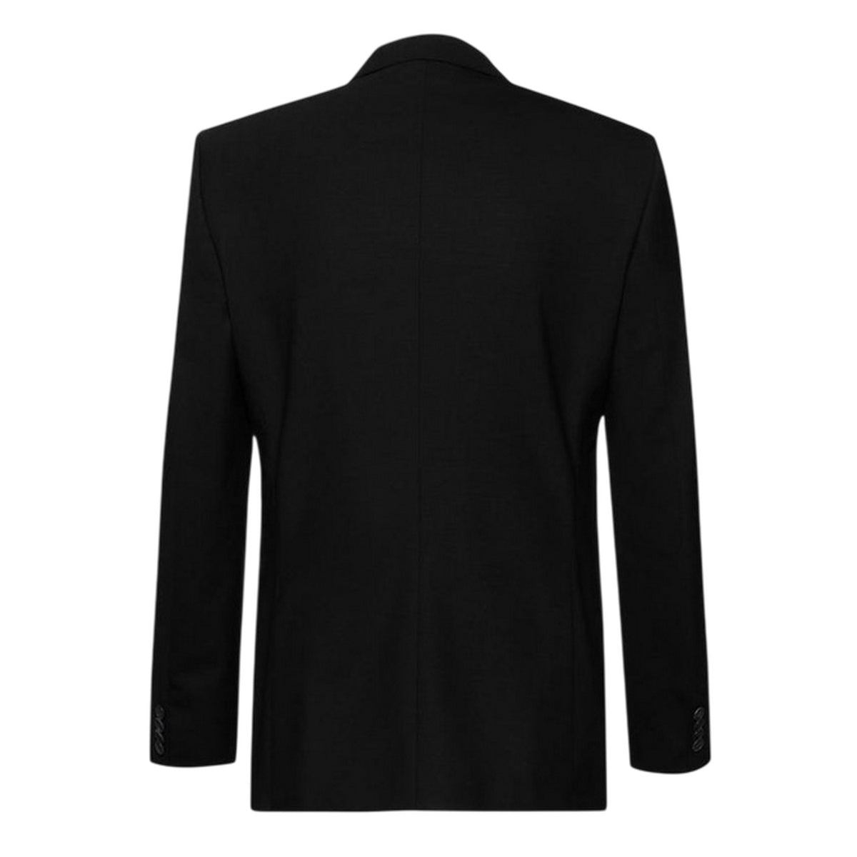 Black - Back - Boss Mens H-Huge Set-in Suit Jacket