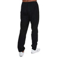Black - Back - Lacoste Mens Tape Logo Jogging Bottoms