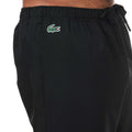 Black - Pack Shot - Lacoste Mens Tape Logo Jogging Bottoms