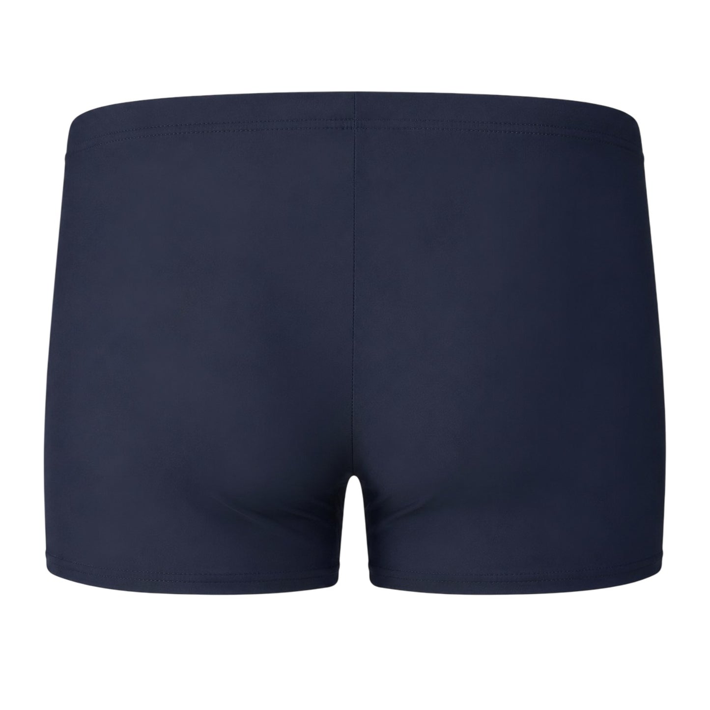 Navy-Green - Back - Speedo Mens Medley Stripe Swim Shorts