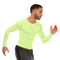 Lime - Lifestyle - Puma Mens Liga Long-Sleeved Base Layer Top
