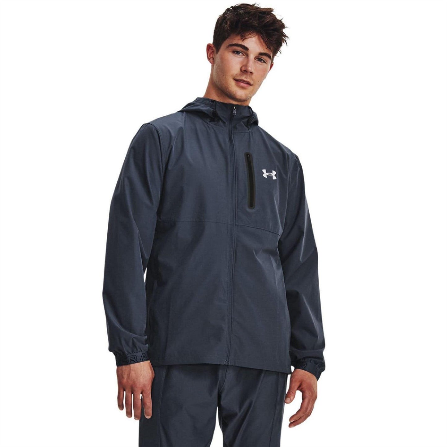 Grey - Lifestyle - Under Armour Mens Lightweight Track Jacket