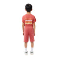 Red - Lifestyle - Lacoste Childrens-Kids Fleece Print Shorts