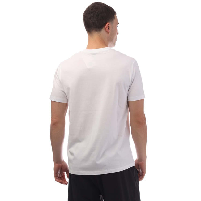 White-Grey - Side - Levis Mens Graphic Crew Neck T-Shirt