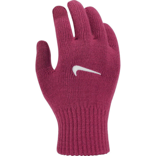 Beet-White - Front - Nike Tech and Grip Gloves