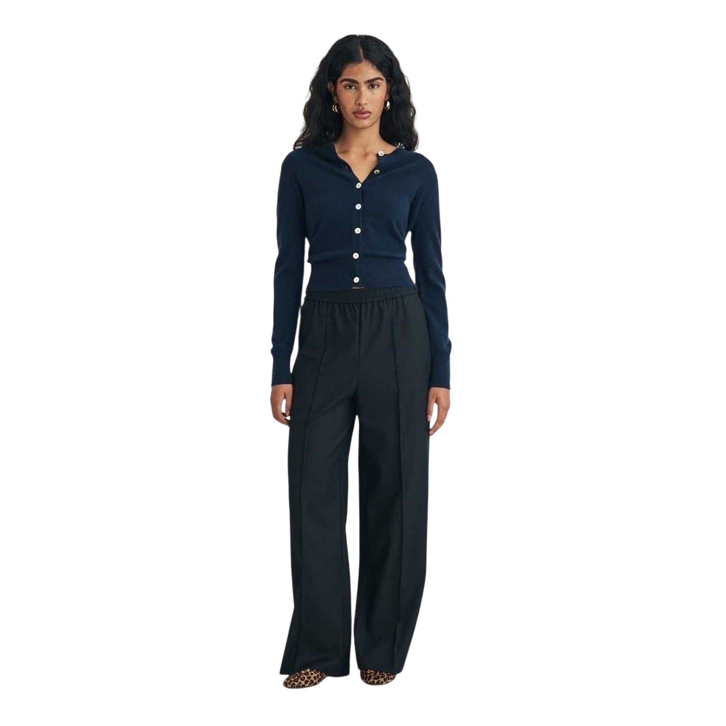 Black - Lifestyle - Nobody´s Child Womens-Ladies Wide Leg Trousers