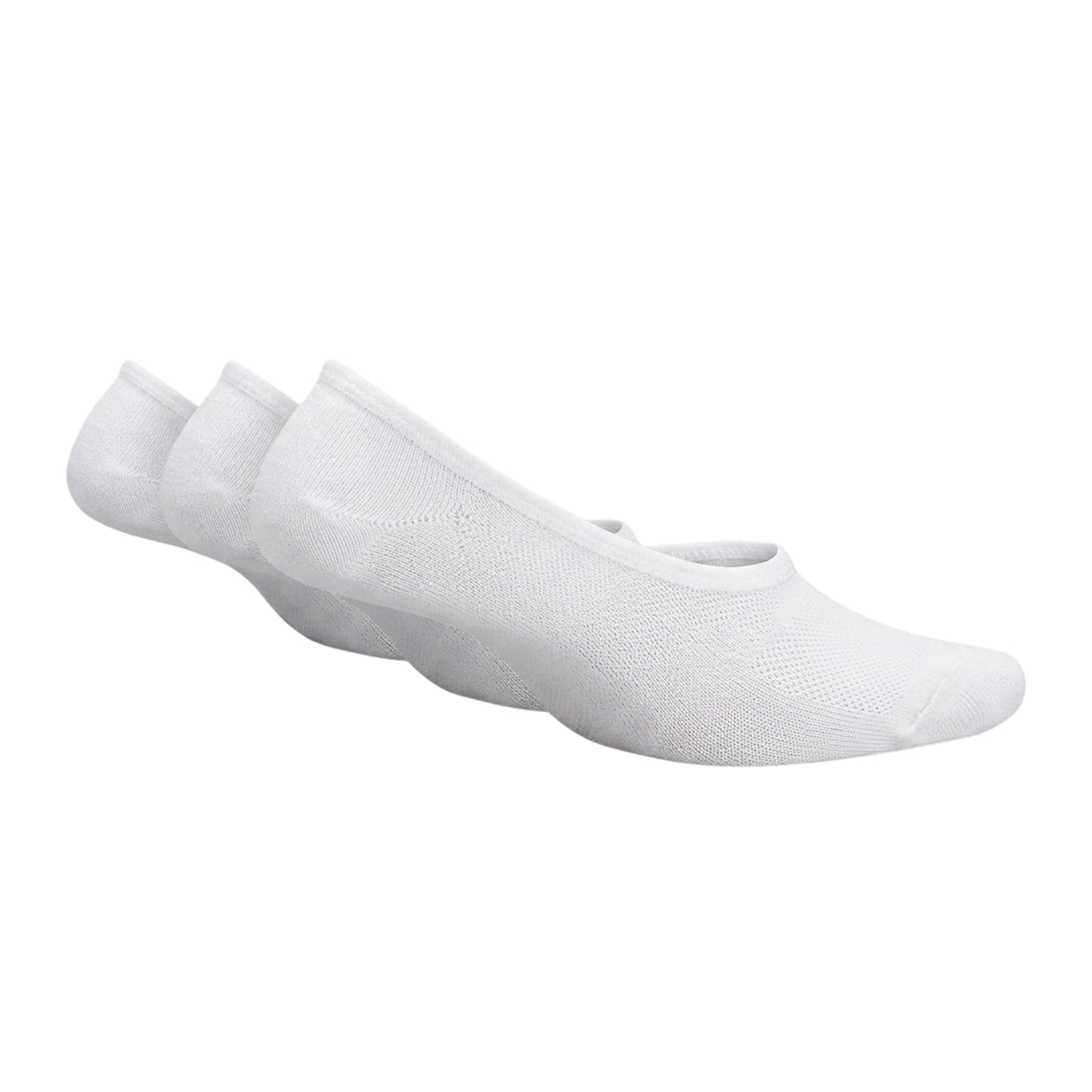 White - Back - Nike Womens-Ladies Invisible Socks (Pack of 3)