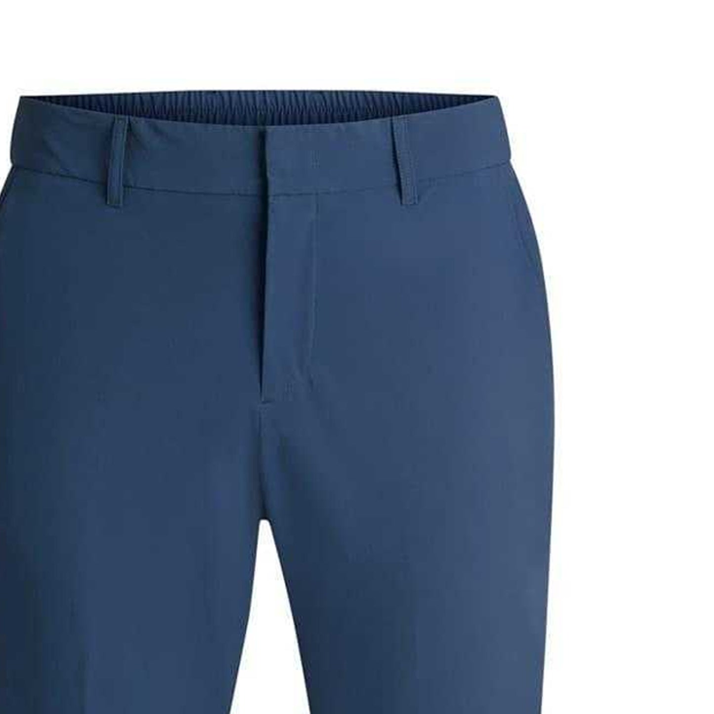 Medium Blue - Side - Boss Mens Genius Slim Chinos