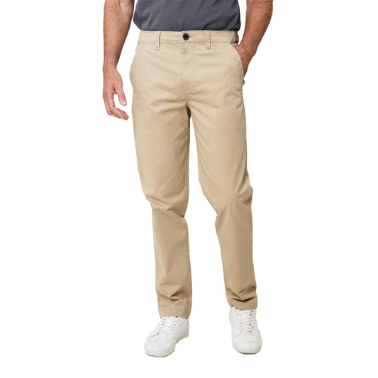 Stone - Front - Saltwell Mens Straight Chinos
