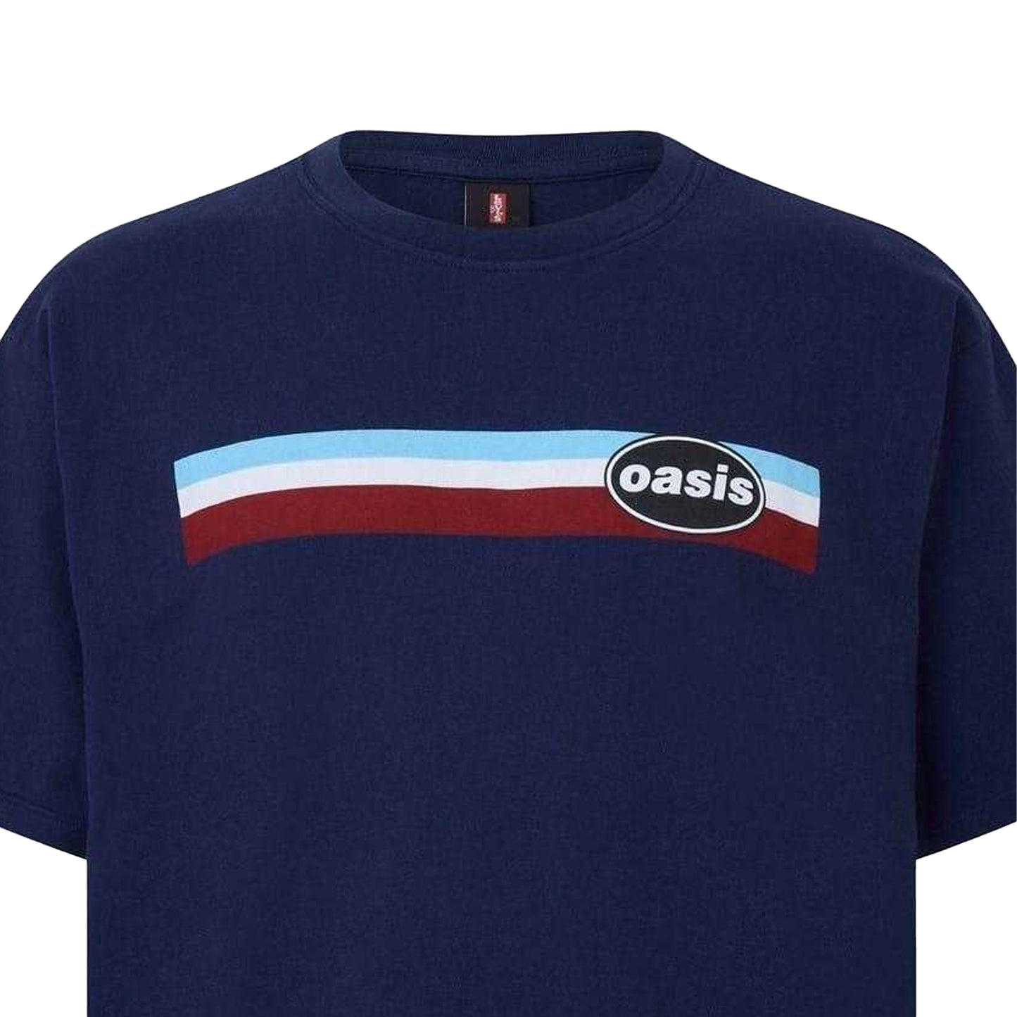 Navy - Side - Levis Mens Oasis Cotton T-Shirt