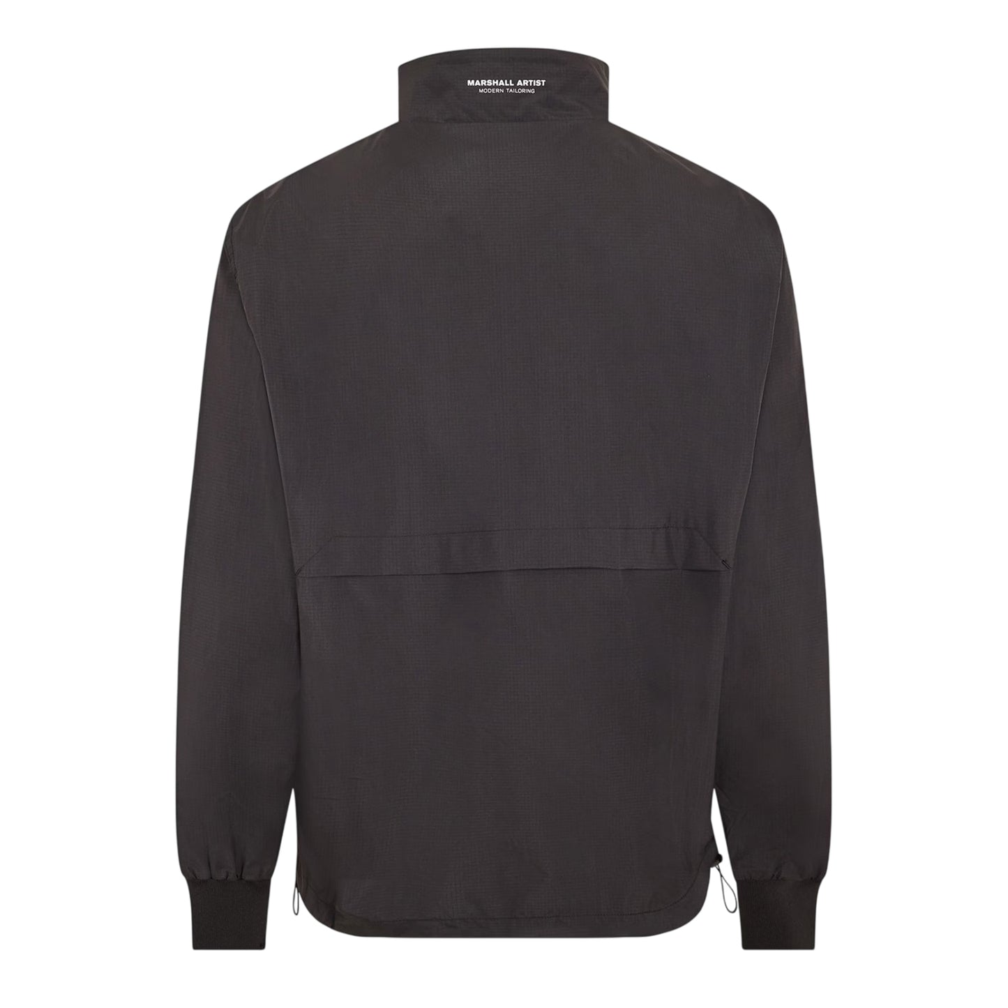 Black - Back - Boss Mens Zestart Patch Jacket