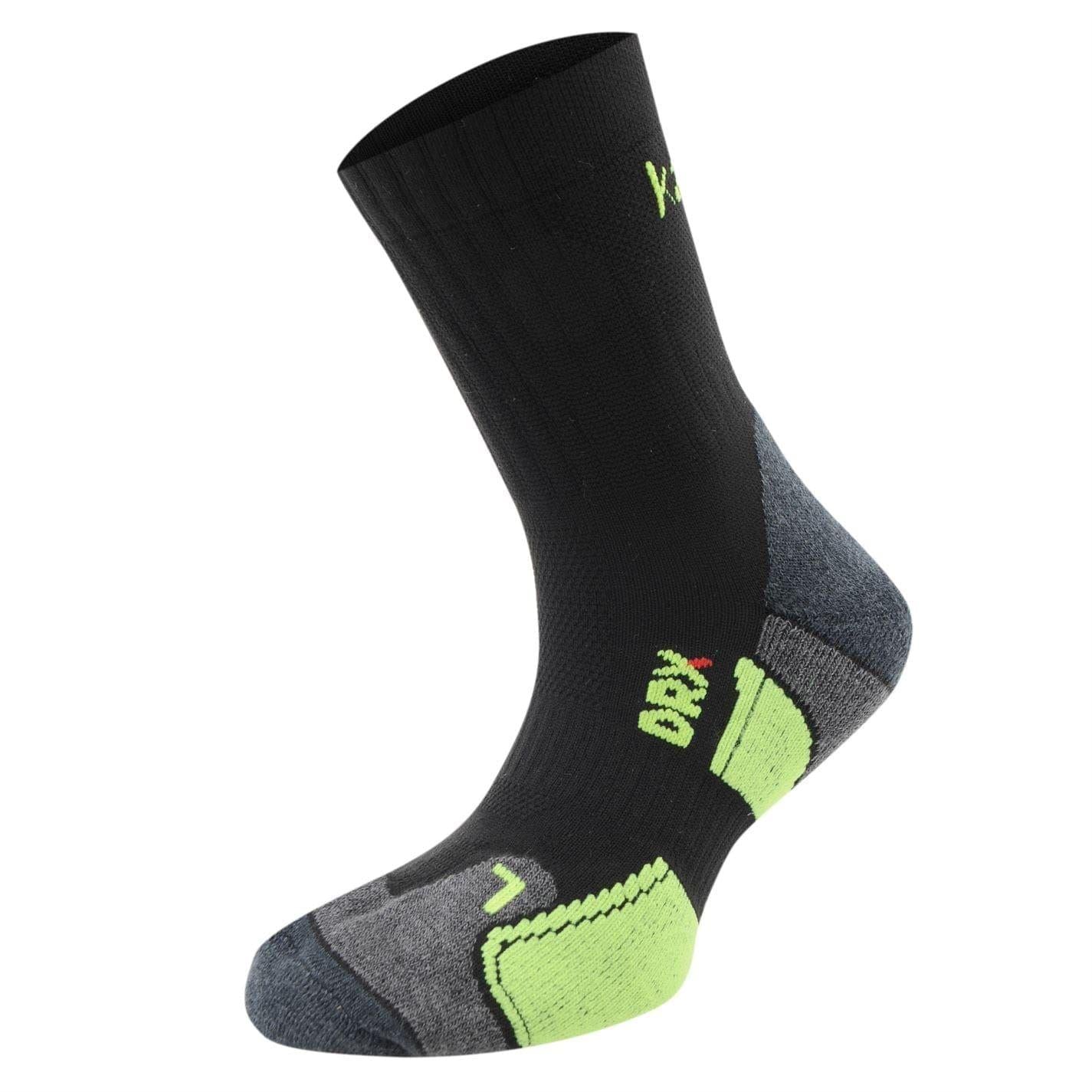 Black - Side - Karrimor Childrens-Kids Ankle Socks (Pack of 2)