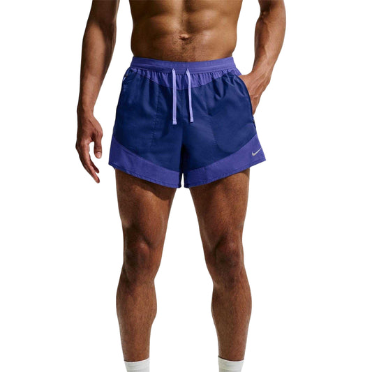 Deep Royal Blue - Front - Nike Mens Stride Running Shorts