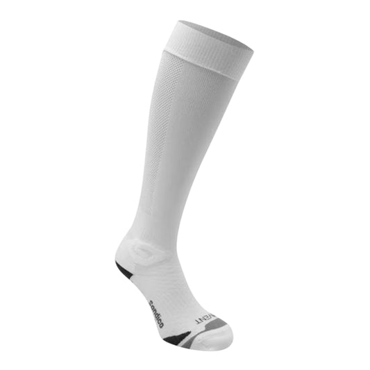 White - Front - Sondico Childrens-Kids Elite Football Socks