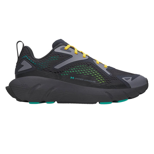 Anthracite-Green - Front - Under Armour Mens Gradient Trainers