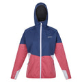 Fruit Dove-Dusty Denim - Front - Regatta Womens-Ladies Tarvos V Colour Block Lightweight Soft Shell Jacket
