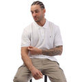 White - Lifestyle - Gant Mens Rugger Piqué Regular Polo Shirt