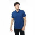 Blue - Front - Gant Mens Rugger Piqué Regular Polo Shirt