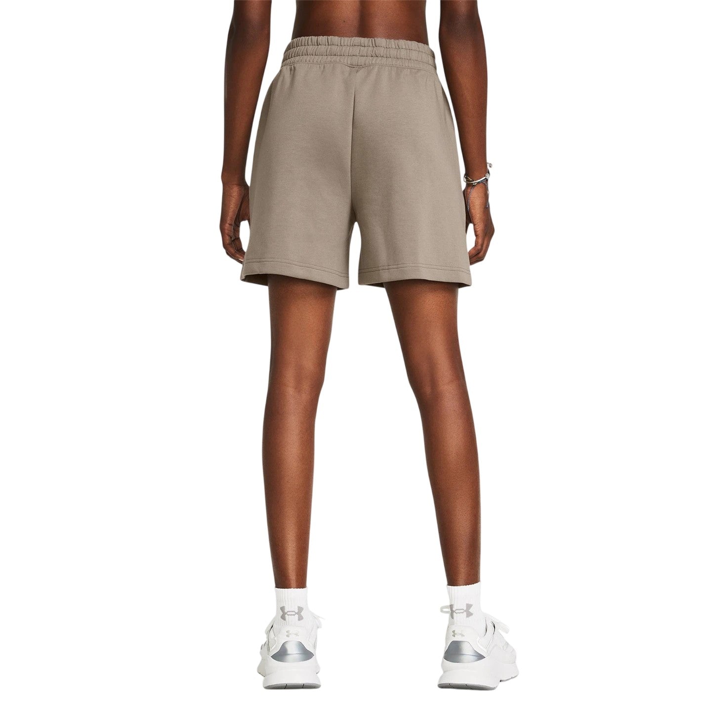 Brown - Pack Shot - Under Armour Womens-Ladies Performance Training Shorts
