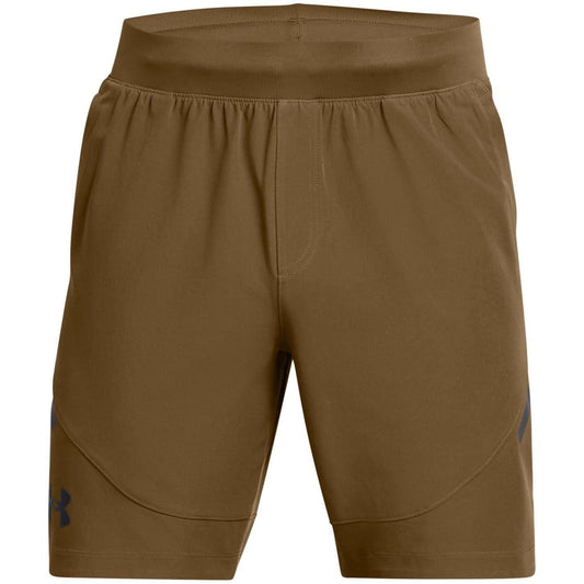 Brown - Front - Under Armour Mens Unstoppable Shorts