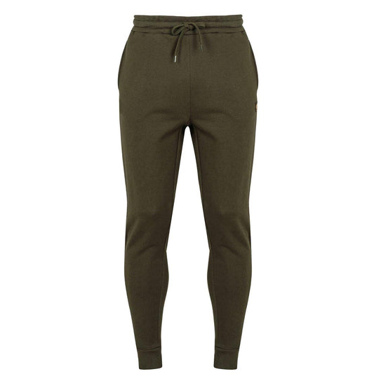 Olive - Front - Lyle & Scott Mens Cuffed Skinny Sweatpants