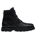 Black - Lifestyle - Boss Mens Jacob Grain Leather Ankle Boots