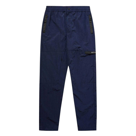 Prussian Blue - Front - Nicce Mens Java Cargo Trousers