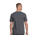 Grey - Back - Adidas Mens Essentials Big Logo Single Jersey T-Shirt