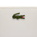 White - Side - Lacoste Womens-Ladies Logo Purse