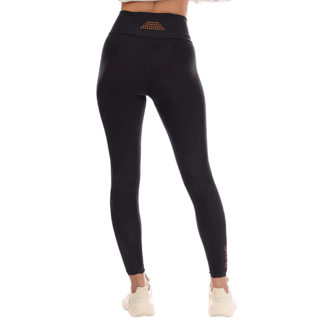 Black - Back - Skins Womens-Ladies Series-5 Skyscraper Leggings