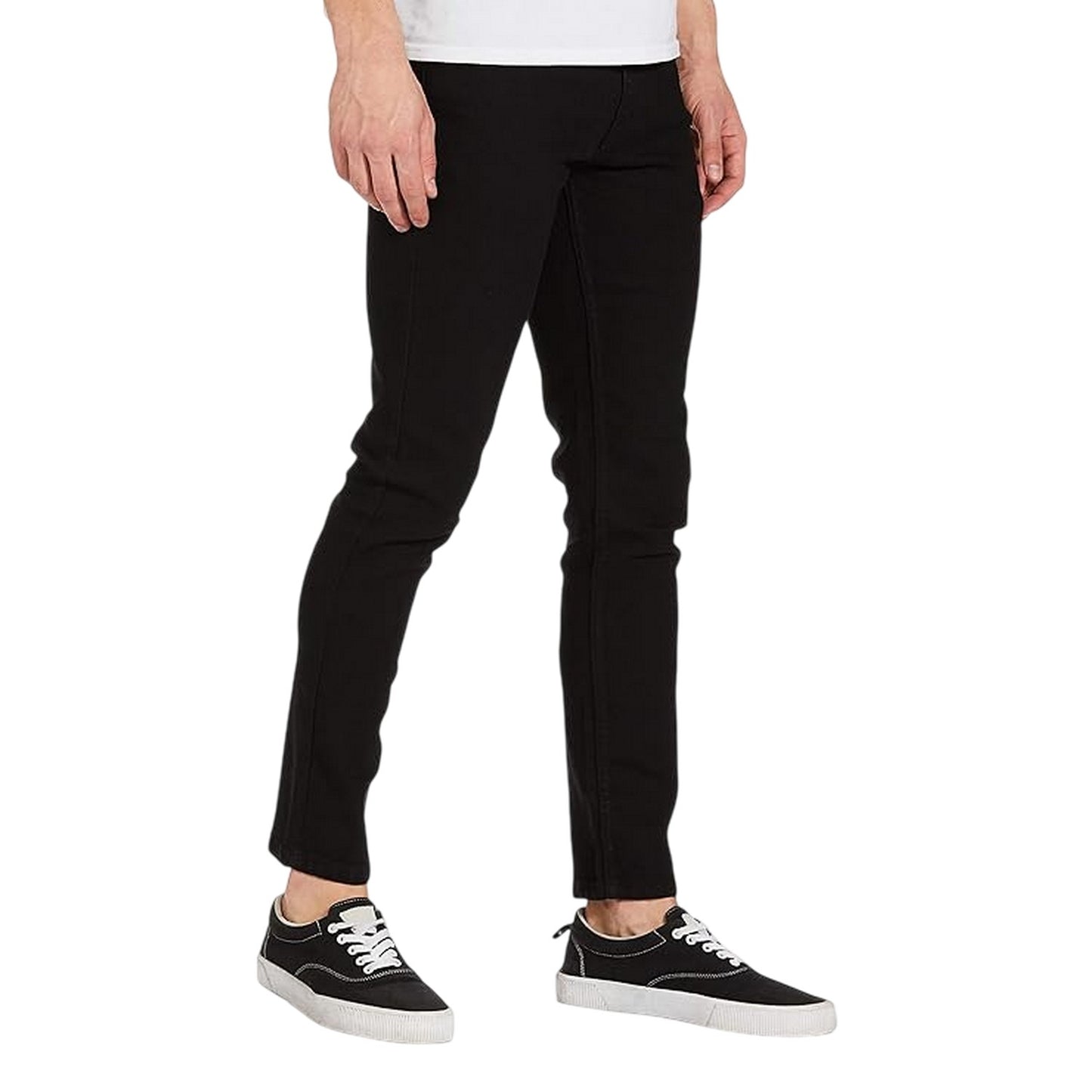 Black - Lifestyle - Hugo Mens 734 Denim Plain Jeans
