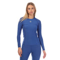 Blue - Front - Skins Womens-Ladies Series-3 Long-Sleeved Top