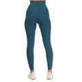 Teal - Back - Skins Womens-Ladies Series-3 Soft Long Leggings