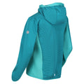 Enamel-Turquoise - Lifestyle - Regatta Childrens-Kids Highton Full Zip Fleece Jacket
