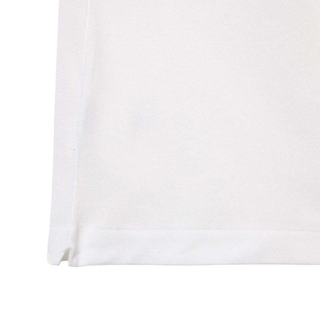 White - Back - Lacoste Womens-Ladies Quarter Zip Relaxed Fit Sweatshirt